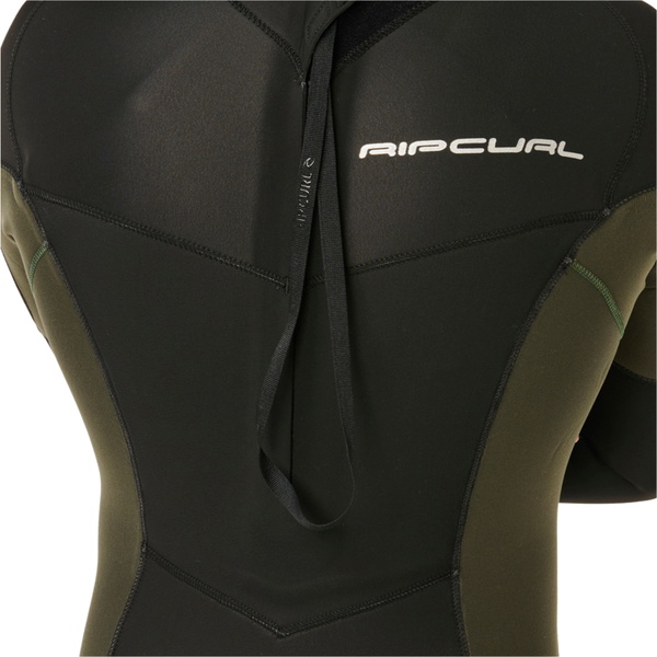 2026 Rip Curl Männer Dawn Patrol 3/2mm Rückenreißverschluss Neoprenanzug 16UMFS - Deep Cactus
